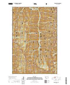 Vermilion Peak 2020 topographic map thumbnail