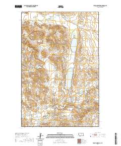 Veseth Reservoir 2020 topographic map thumbnail