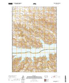 Wagon Coulee 2020 topographic map thumbnail