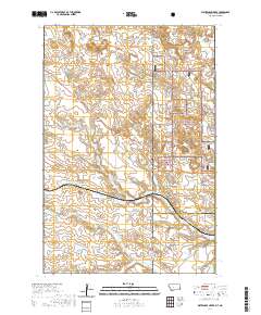 Waterhole Creek 2020 topographic map thumbnail