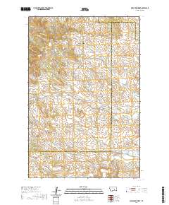 Weed Creek West 2020 topographic map thumbnail