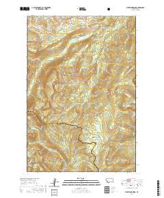 Whetstone Ridge 2020 topographic map thumbnail
