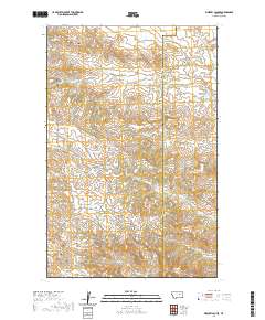 Whiskey Coulee 2020 topographic map thumbnail