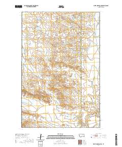 White Horse Coulee 2020 topographic map thumbnail