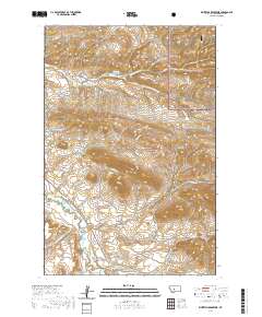 Whitetail Reservoir 2020 topographic map thumbnail