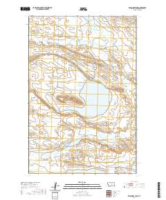 Wild Horse Lake 2020 topographic map thumbnail