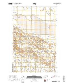 Wild Horse Lake West 2020 topographic map thumbnail