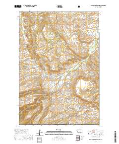 Willow Creek Dam SW 2020 topographic map thumbnail