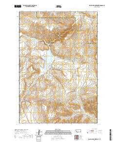 Willow Creek Reservoir 2020 topographic map thumbnail