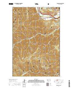 Wilson Gulch 2020 topographic map thumbnail