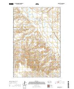 Windy Butte 2020 topographic map thumbnail