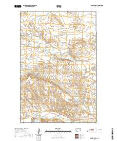 Winnett North 2020 topographic map thumbnail