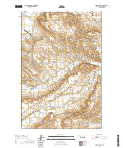 Winnett South 2020 topographic map thumbnail