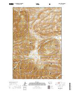 Wolf Butte 2020 topographic map thumbnail