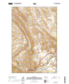 Wolf Creek 2020 topographic map thumbnail