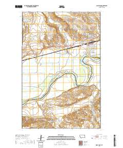 Wolf Point 2020 topographic map thumbnail