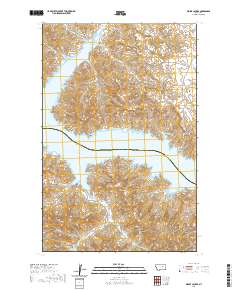 Wolfe Coulee 2020 topographic map thumbnail