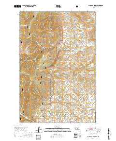 Woodhurst Mountain 2020 topographic map thumbnail
