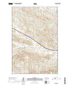 Woodrow 2020 topographic map thumbnail