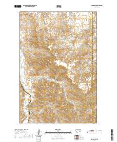 Woods Water 2020 topographic map thumbnail