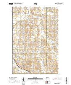 Woodworth Hill 2020 topographic map thumbnail