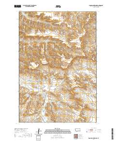 Woody Mountain NW 2020 topographic map thumbnail