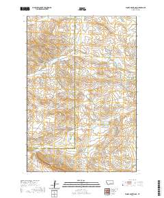 Woody Mountain SE 2020 topographic map thumbnail