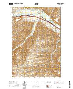 Work Creek 2020 topographic map thumbnail