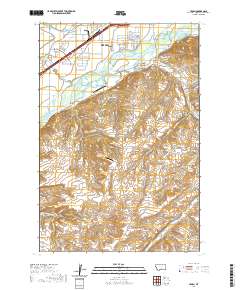 Yegen 2020 topographic map thumbnail