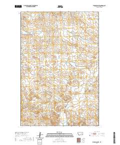 Ziegele Coulee 2020 topographic map thumbnail