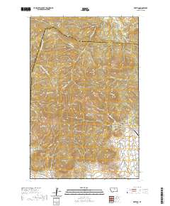 Zortman 2020 topographic map thumbnail