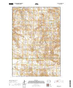 Abbey Hill 2020 topographic map thumbnail