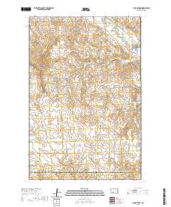 Almont West 2020 topographic map thumbnail