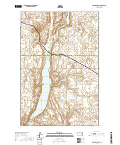 Arrowwood Lake 2020 topographic map thumbnail