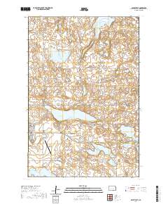 Ashley East 2020 topographic map thumbnail