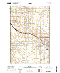 Beach West 2020 topographic map thumbnail