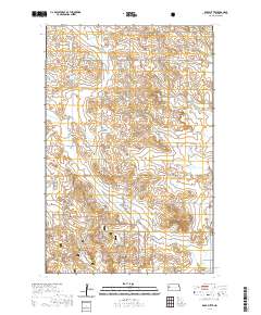 Bear Butte 2020 topographic map thumbnail