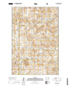 Belfield SW 2020 topographic map thumbnail