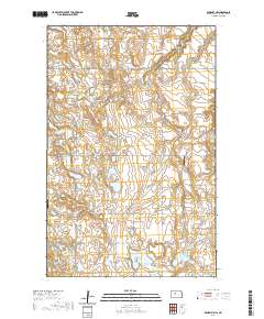 Benedict NW 2020 topographic map thumbnail