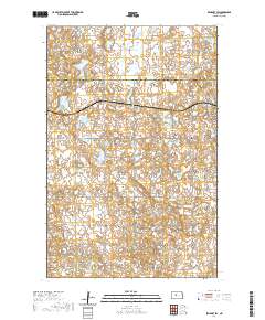 Benedict SW 2020 topographic map thumbnail