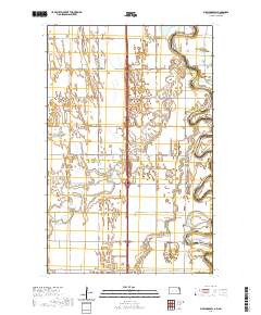 Big Woods SW 2020 topographic map thumbnail