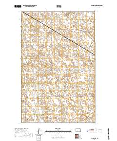 Billings Lake 2020 topographic map thumbnail