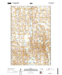 Bitter Lake 2020 topographic map thumbnail