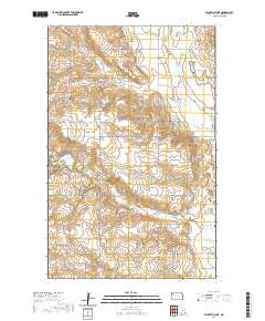Blacktail Lake 2020 topographic map thumbnail