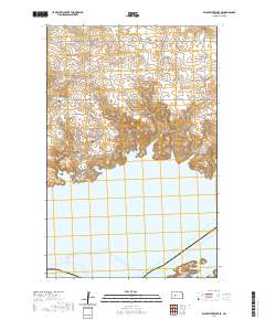 Blackwater Lake SE 2020 topographic map thumbnail