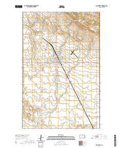 Bottineau 2020 topographic map thumbnail