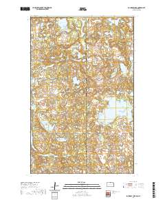 Boundary Lake 2020 topographic map thumbnail