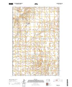 Bowdon 2020 topographic map thumbnail