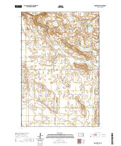 Brantford NE 2020 topographic map thumbnail
