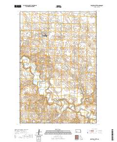 Bratburg Butte 2020 topographic map thumbnail
